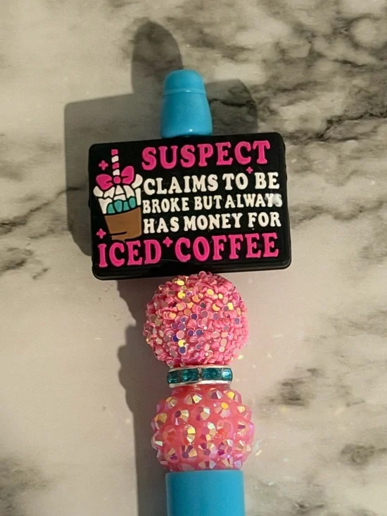 Funny iced coffee pen - Picture 2 of 4